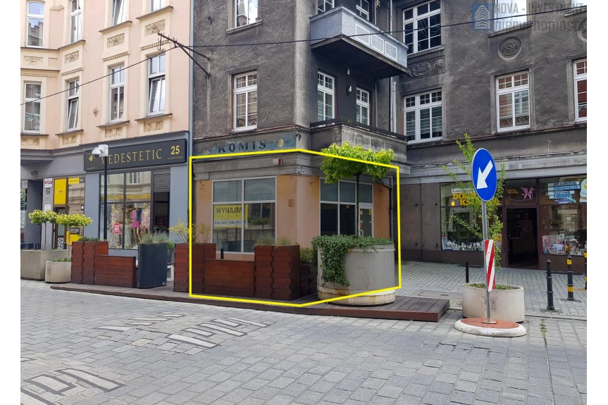 Gliwice, Centrum, Lokal użytkowy Siemińskiego/Parter/Witryna